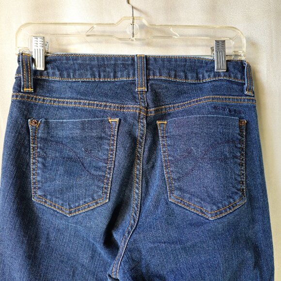 DKNY Soho Jeans Dark Blue Wash Straight Leg Size 6R - Picture 6 of 8